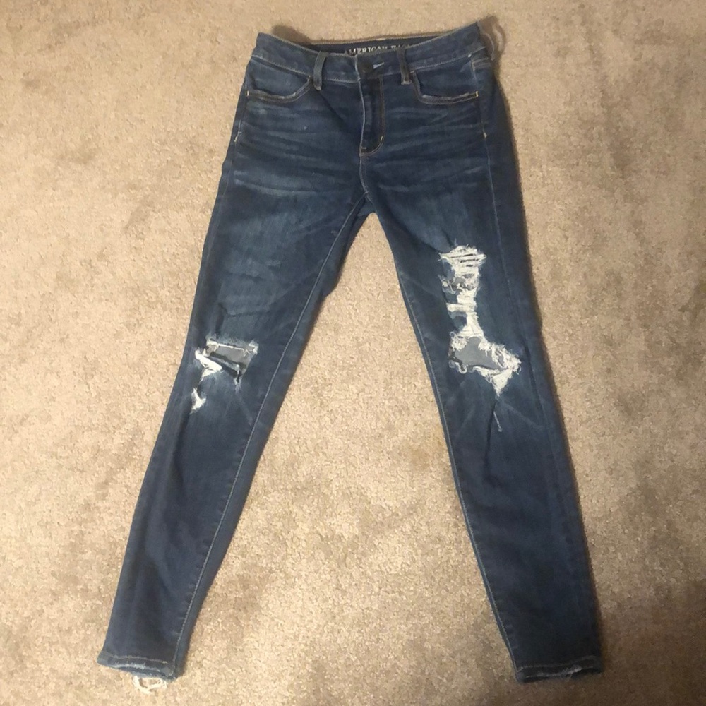 American Eagle High Rise Super Stretch X jeggings
